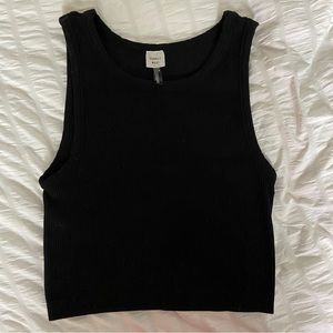 fitted sunday best ribbed tank top